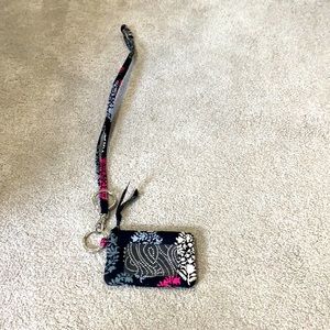 Vera Bradley lanyard pouch
